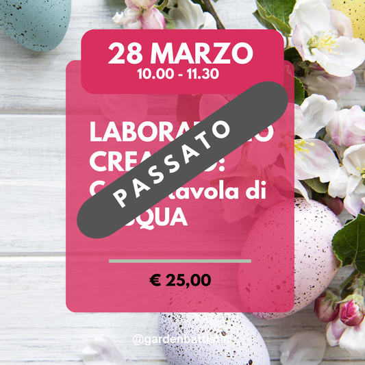 Laboratorio Creativo – Centrotavola Pasquale