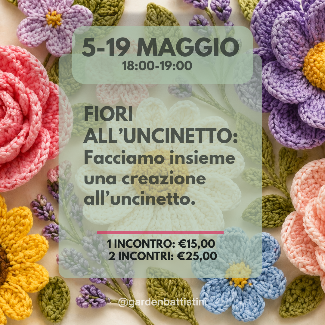 Fiori all'Uncinetto